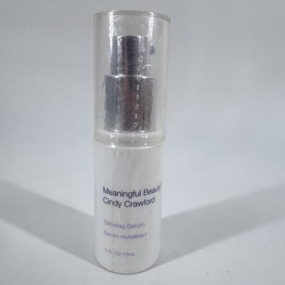 Meaningful Beauty Cindy Crawford Glowing Serum 0.5 oz - SEALED